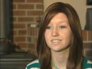 Meghan Redenbach is an 8th grader who is battling a rare form of ovarian cancer
